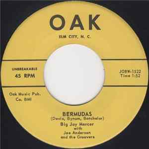 Big Jay Mercer With Joe Anderson And The Groovers - Bermudas / Sure Is A Cryin' Shame flac