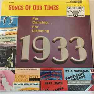 Charles Baum And His Orchestra - Songs Of Our Times - Song Hits Of 1933 flac