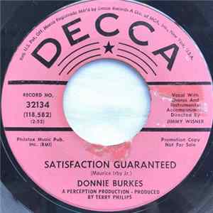 Donnie Burkes - Satisfaction Guaranteed flac