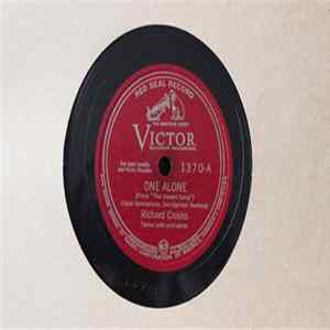 Richard Crooks With Orchestra - One Alone / When You're Away flac