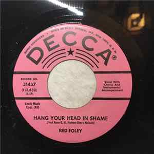 Red Foley - Hang Your Head In Shame / That's What's Wrong With Me flac