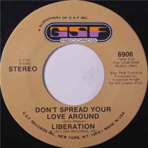 Liberation - Don't Spread Your Love Around flac