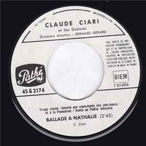 Claude Ciari Et Ses Guitares - Ballade A Nathalie flac