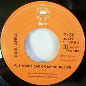 Paul Anka - Put Your Head On My Shoulder / Cinderella flac