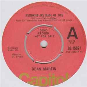 Dean Martin - Memories Are Made Of This flac