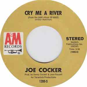 Joe Cocker - Cry Me A River / Give Peace A Chance flac