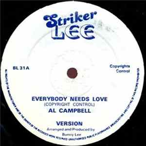 Al Campbell / Cornell Campbell - Everybody Needs Love / Come To Me Softly flac