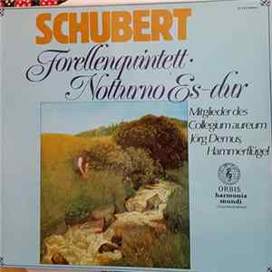 Schubert - Mitglieder Des Collegium Aureum, Jörg Demus - Forellenquintett • Notturno Es-dur flac