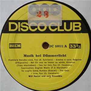 Will Fantel Und Sein Ensemble - Musik Bei Dämmerlicht flac