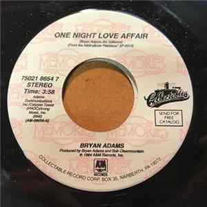 Bryan Adams - One Night Love Affair / It's Only Love flac