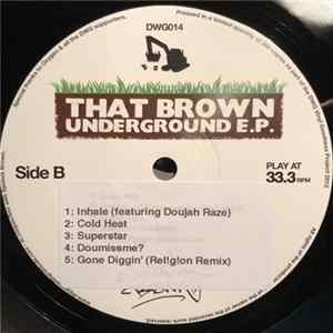 Sputnik Brown - That Brown Underground E.P. flac