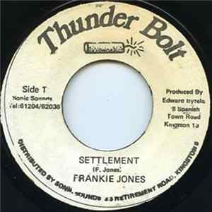 Frankie Jones - Settlement flac