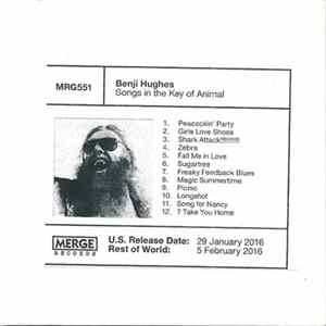 Benji Hughes - Songs In The Key Of Animals flac