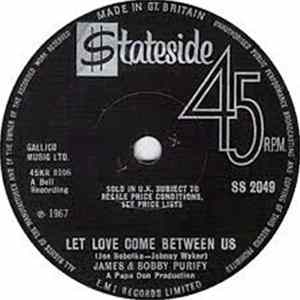 James & Bobby Purify - Let Love Come Between Us flac