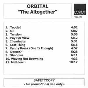 Orbital - The Altogether flac