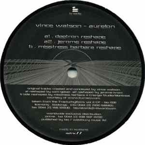 Vince Watson - Bio Re-Shapes Volume 2 (The Aurelon Mixes) flac