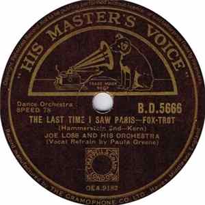 Joe Loss & His Orchestra - The Last Time I Saw Paris / The King Is Still In London flac