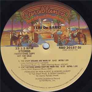 Teri De Sario - The Stuff Dreams Are Made Of / Ain't Nothing Gonna Keep Me From You flac