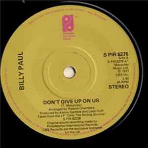 Billy Paul - Don't Give Up On Us / The Times Of Our Lives flac