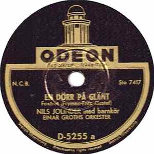 Nils Jolinder Med Einar Groths Orkester - En Dörr På Glänt / Där Bor Mitt Hjärta flac