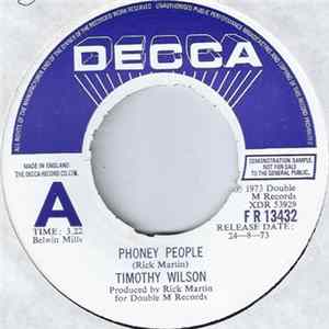 Timothy Wilson - Phoney People flac