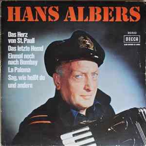 Hans Albers - Hans Albers flac