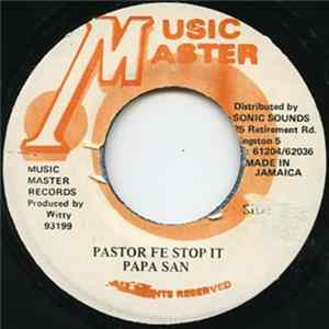 Papa San - Pastor Fe Stop It flac