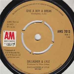 Gallagher & Lyle - Give A Boy A Break flac