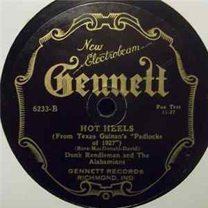 Dunk Rendleman And The Alabamians - Me And My Shadow / Hot Heels flac