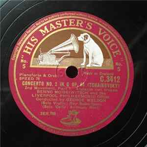 Tchaikovsky, Benno Moiseiwitsch And The Liverpool Philharmonic Orchestra , Conducted By George Weldon - Concerto No. 2 In G, Op. 44 flac