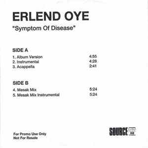 Erlend Oye - Symptom Of Disease flac