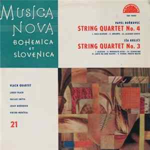 Pavel Bořkovec / Iša Krejčí - String Quartet No. 4 / String Quartet No. 3 flac