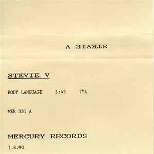 Stevie V - Body Language flac
