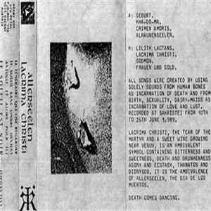 Allerseelen - Lacrima Christi flac