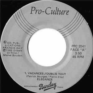Elegance - Vacances J'oublie Tout flac