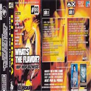 DJ Poska - What's The Flavor? #33 Hip Hop Bizness flac