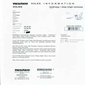 Solieb - Isotropy / Stay High (Remixes) flac