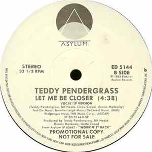 Teddy Pendergrass - Let Me Be Closer flac