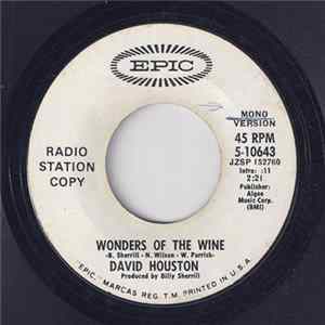David Houston - Wonders Of The Wine flac