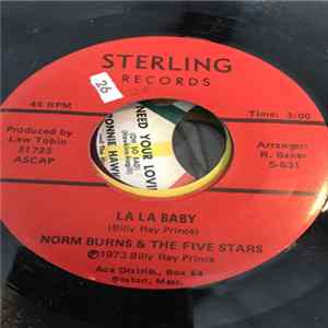 Norm Burns & The Five Stars - La La Baby flac