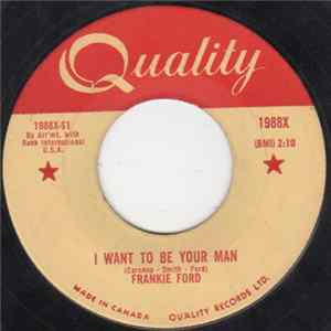 Frankie Ford - I Want To Be Your Man flac
