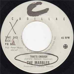 The Marbles - That's Enough flac
