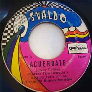 Ida A. Ruiz Con El Conjunto Ritmos Santeños De Osvaldo Ayala - Acuerdate / No Creo En Ti flac