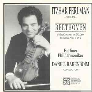 Itzhak Perlman With Berliner Philharmoniker Conducted By Daniel Barenboim - Beethoven, Violin Concerto In D Major, Romances 1 & 2 flac