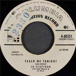 Jo Stafford With Paul Weston & His Orch. / Jo Stafford With Paul Weston & His Orch. & The Norman Luboff Choir - Teach Me Tonight / Suddenly flac