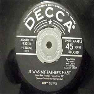 Merv Griffin - It Was My Father's Habit / Wringle Wrangle flac