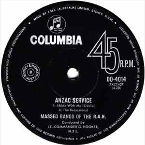 Massed Bands Of The R.A.N. - Anzac Service flac