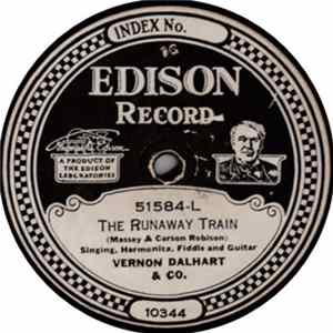 Vernon Dalhart - Rovin' Gambler / The Runaway Train flac