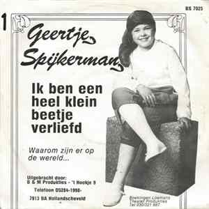 Geertje Spijkerman - Ik Ben Een Heel Klein Beetje Verliefd flac