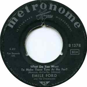 Emile Ford & The Checkmates - What Do You Wanna Make Those Eyes At Me For flac
